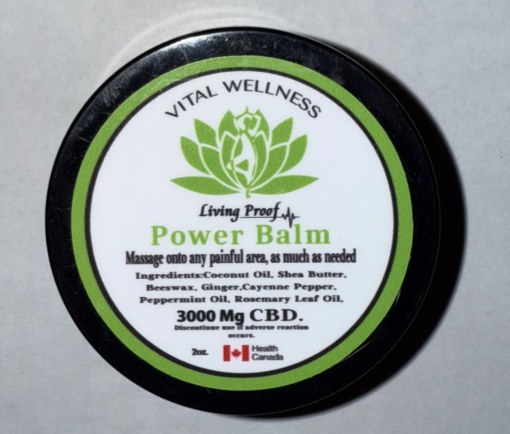 CBD Power Balm 3000mg – Chiefs Corner