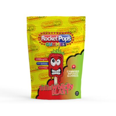 Rocket Pops 1000mg  THC Gummies