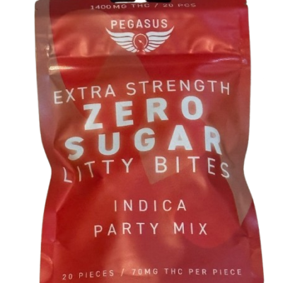 Pegasus Zero Sugar Extra Strength Litty Bites